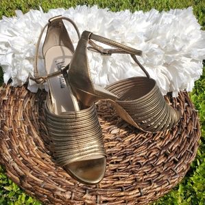 Neiman Marcus Bronze Sandal